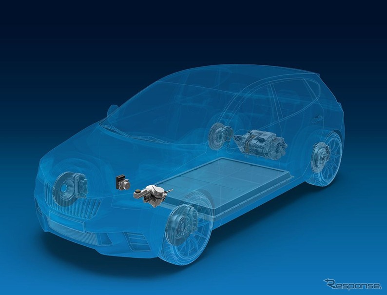 VWの「ID.」シリーズに採用されたZFのEV向けブレーキ