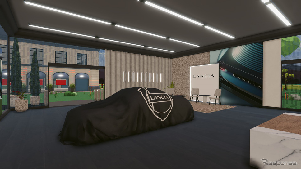 ランチアのコンセプトカーのティザー写真