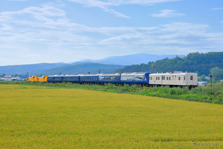 北海道で運行された際の『THE ROYAL EXPRESS』。