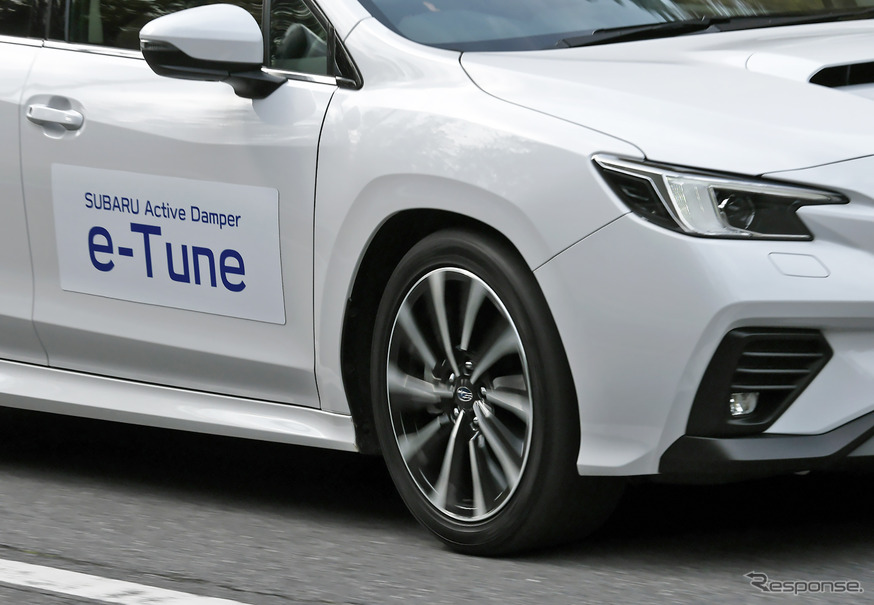 SUBARU Active Damper e-Tune（eチューン）が施されたスバル レヴォーグ STIスポーツ