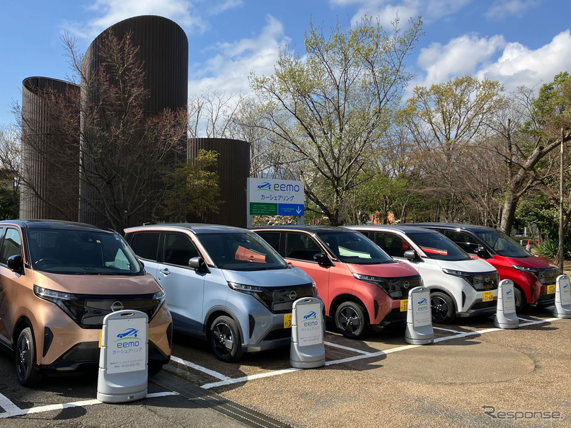 小田原市が導入した日産サクラ