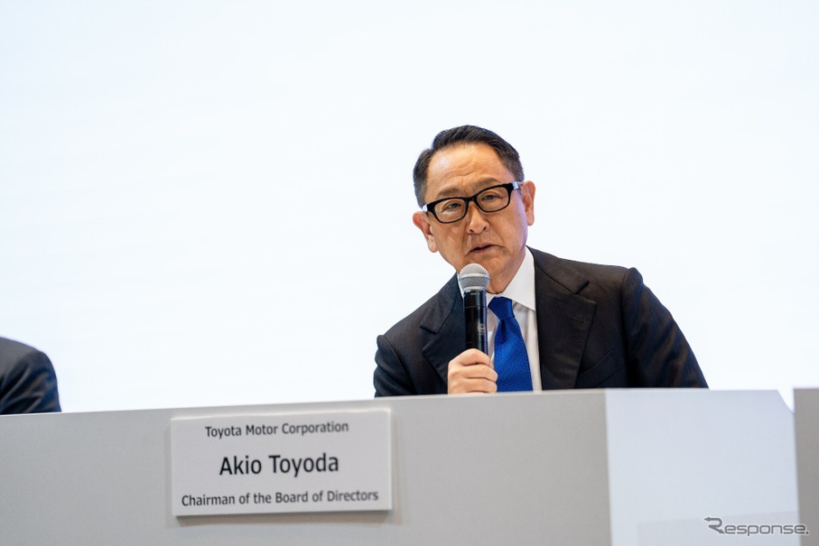 トヨタ自動車の豊田社長（5月8日）