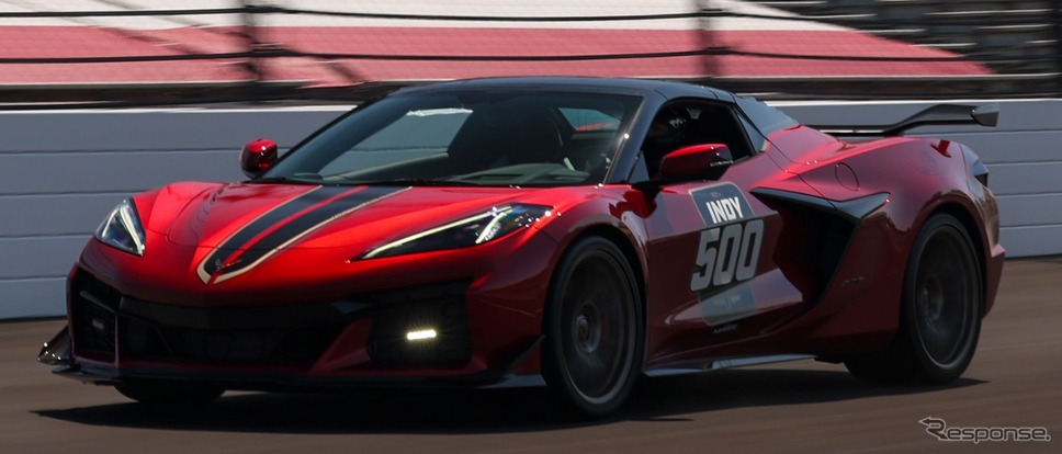 シボレー・コルベット Z06 コンバーチブル 新型の「インディ500」ペースカー仕様
