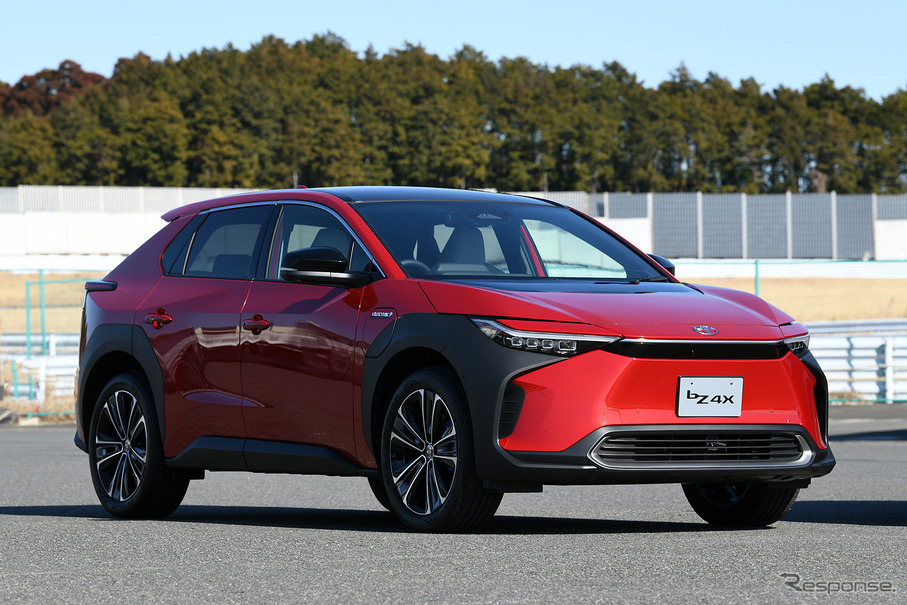 トヨタがスバルと共同開発したBEV、bZ4X
