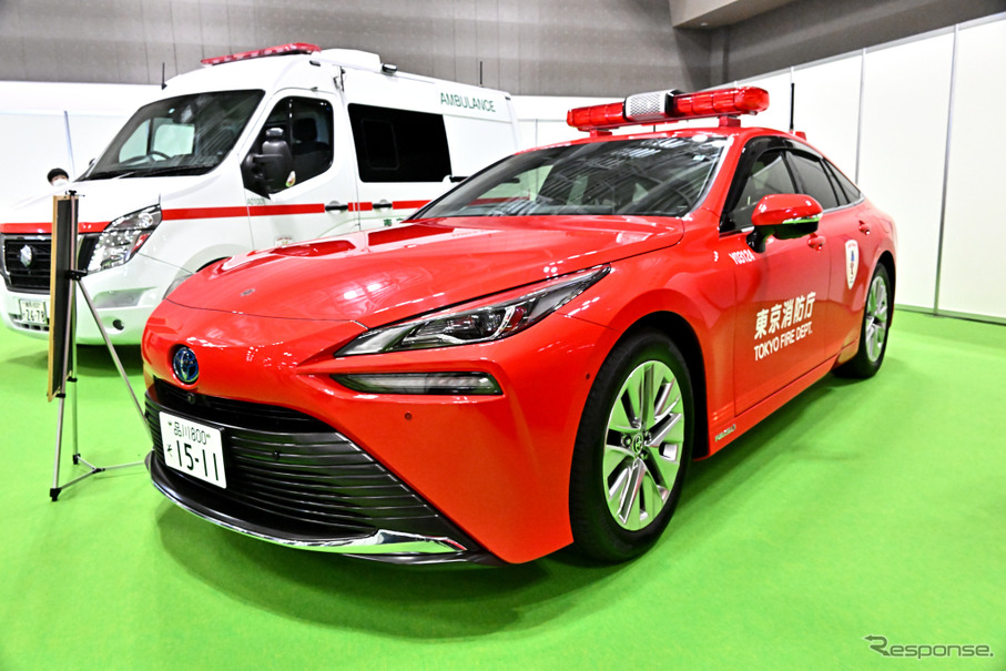 東京消防庁トヨタMIRAI 査察広報車（東京国際消防防災展2023）