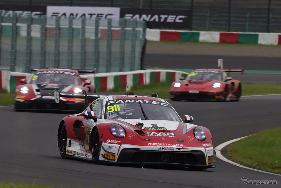 優勝した#911 Absolute Racing