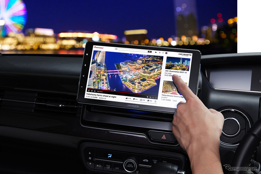 車内エンタメ充実］最新カロッツェリアで動画コンテンツを満喫