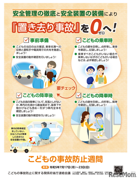 こどもの事故防止週間