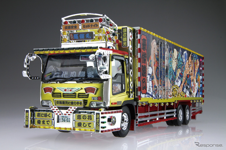 当時の雰囲気そのままなプラモデル『ザ☆デコトラ』、リニューアル企画第2弾が始動！