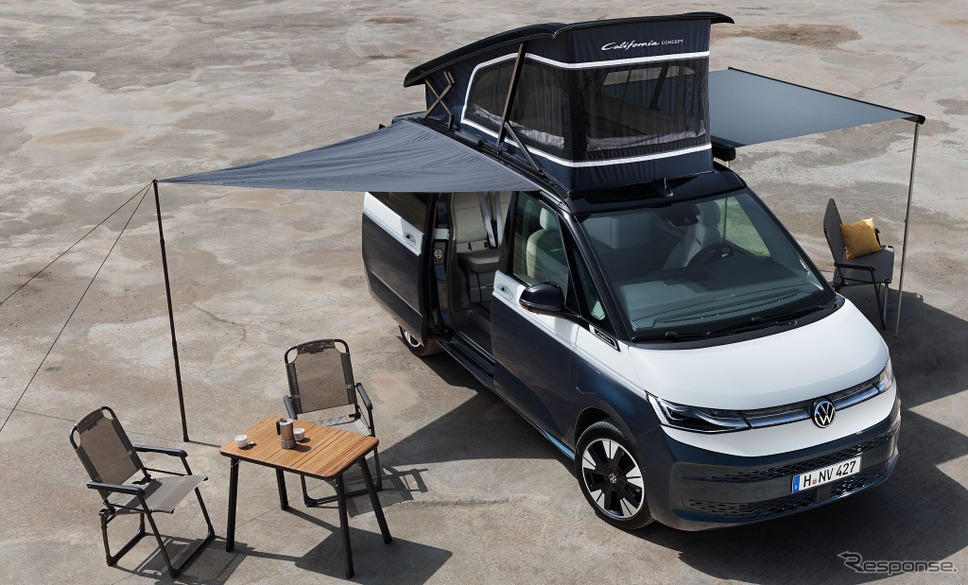 VWの新型キャンピングカー、『カリフォルニア』…ほぼ市販版の VWの新型キャンピングカー、『カリフォルニア』…ほぼ市販版の