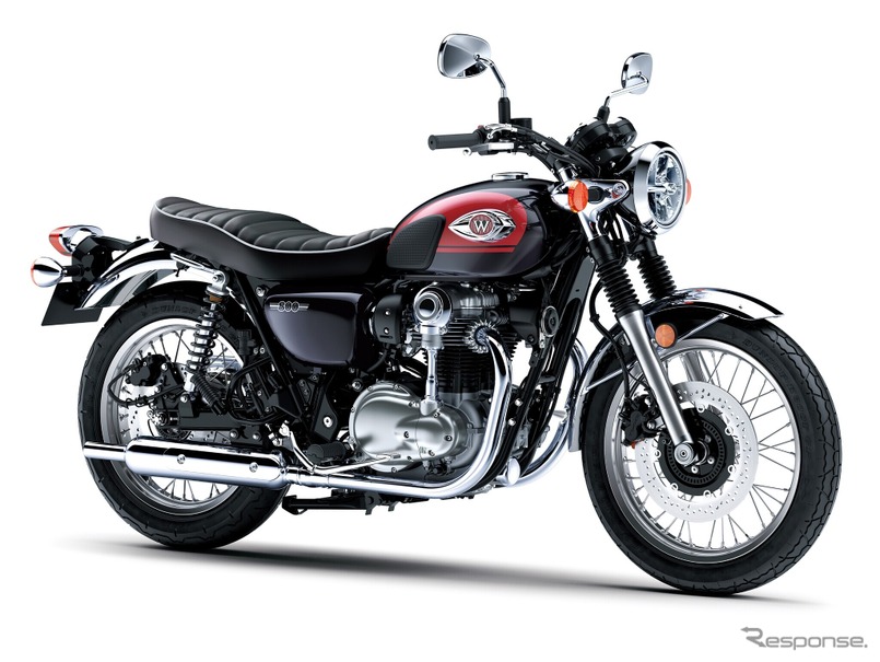 カワサキ W800（メタリックディアブロブラック×エボニー）