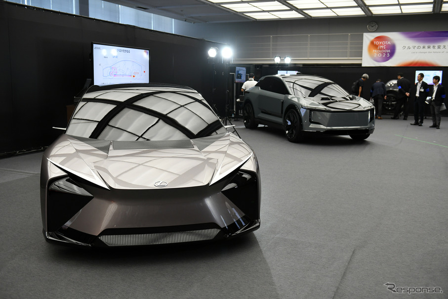 トヨタ自動車のジャパンモビリティショー2023出展車