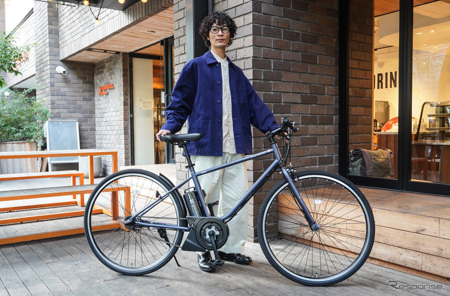 街乗り＆通勤に特化したシンプルデザイン、初めて電動アシスト自転車に