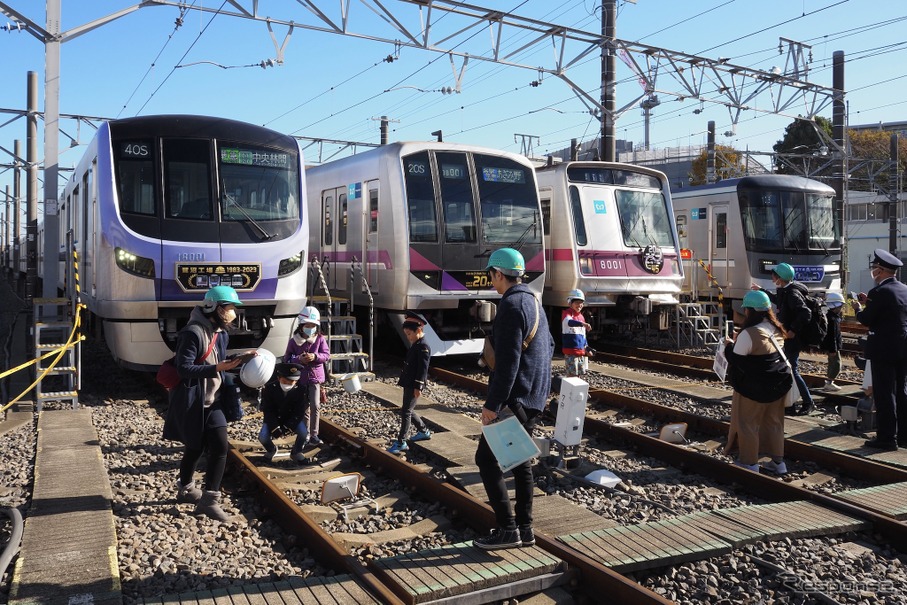 半蔵門線周年記念見学撮影会in鷺沼車両基地