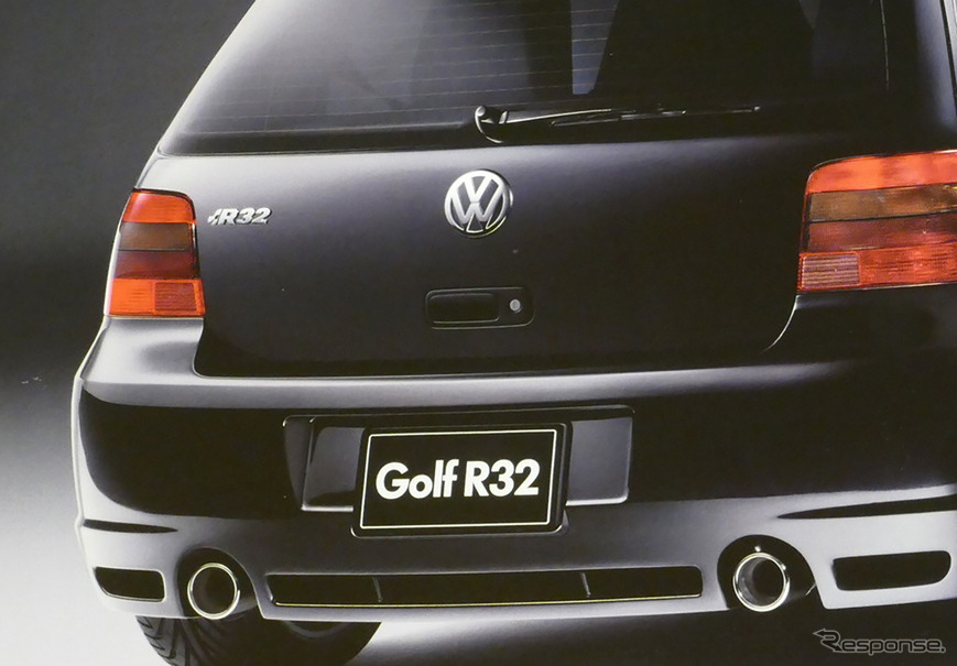 VWゴルフ R32 初代、当時のカタログ