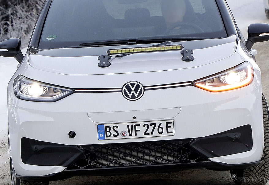 VW ID.3 GTX 市販型プロトタイプ（スクープ写真）