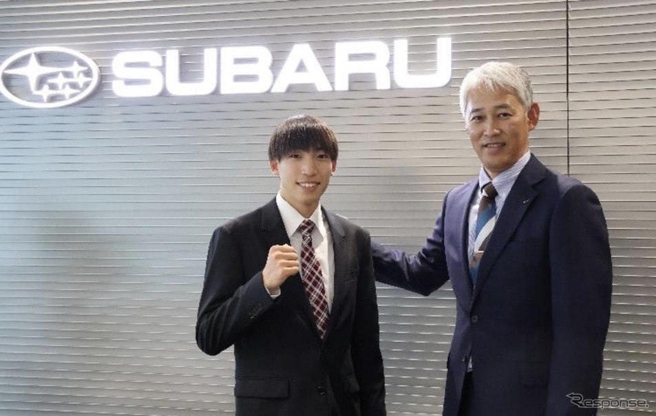 SUBARU（スバル）陸上競技部に三浦龍司選手（写真左）の入部が決定