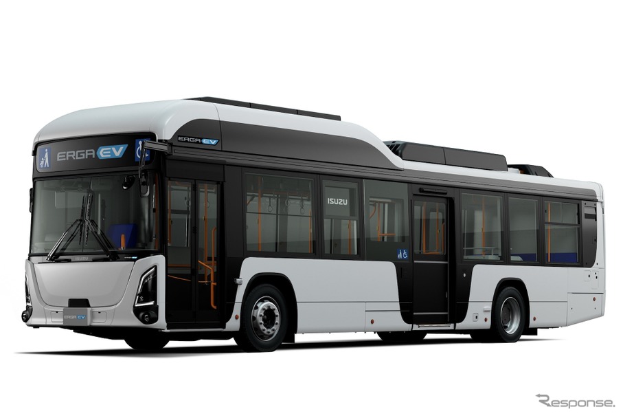 BEVフルフラット路線バス、いすゞエルガEV