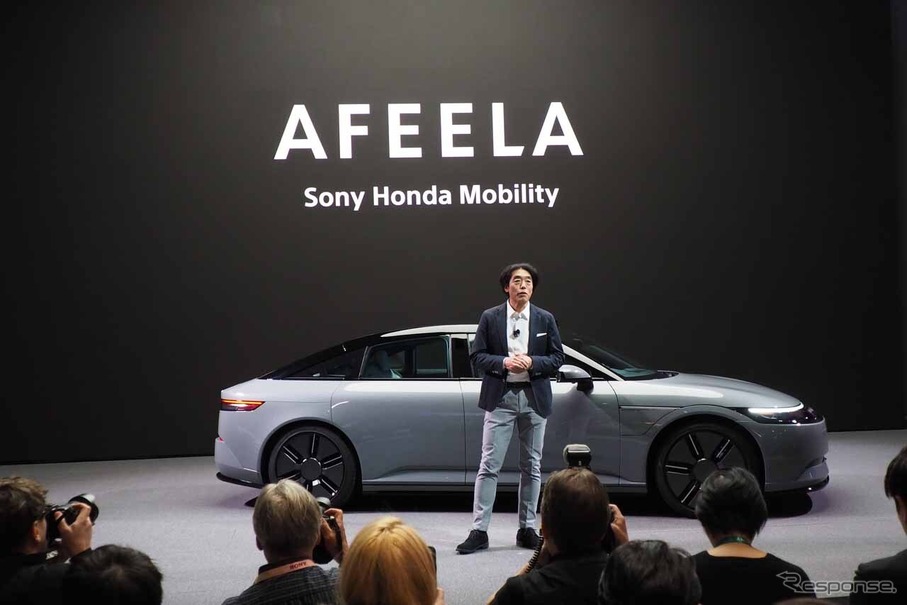 1月8日（現地時間）、CES 2024で発表となったソニー・ホンダモビリティ「AFEELA プロトタイプ」の最新版