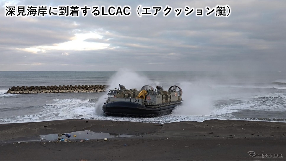 深見海岸からの陸揚げ（1月15日8時頃～）