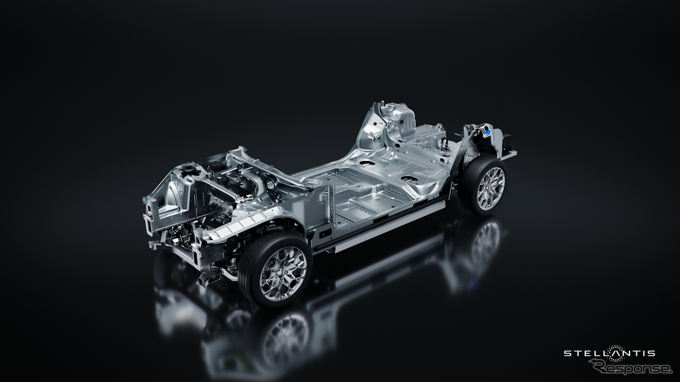 ステランティスの次世代のD/EセグメントEV向け車台「STLAラージ」