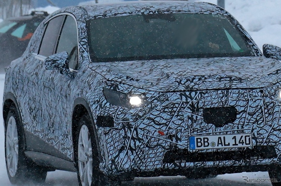 メルセデスベンツ EQC SUV プロトタイプ（スクープ写真）
