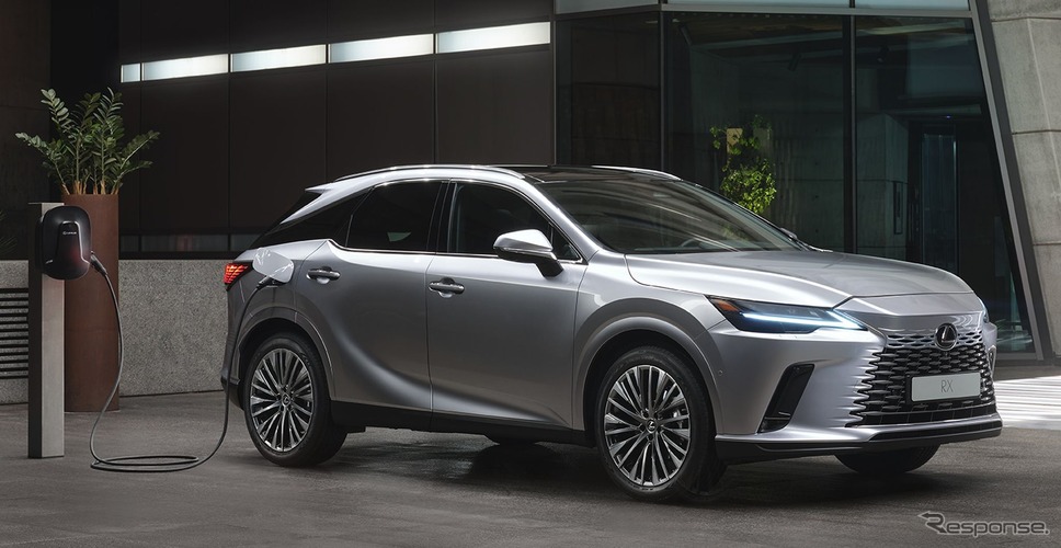 レクサス RX 新型のPHEV「RX450h+」（欧州仕様）