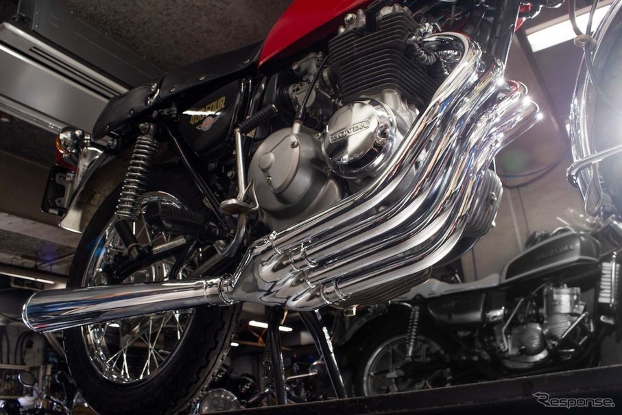 SANKEI 2002 MUFFLER COMP EXHAUST CB400FOUR 純正限定復刻マフラー