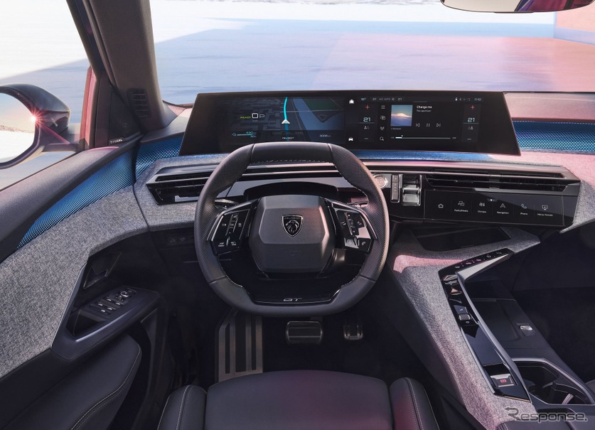プジョー 3008 新型のEV「E-3008」の最新 i-CockPit