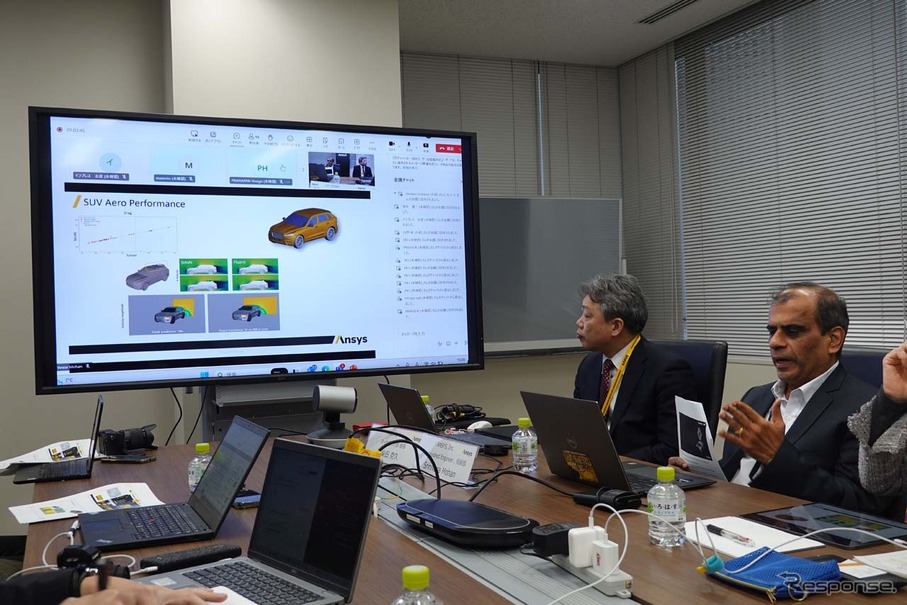 「Ansys simAI」の記者説明会