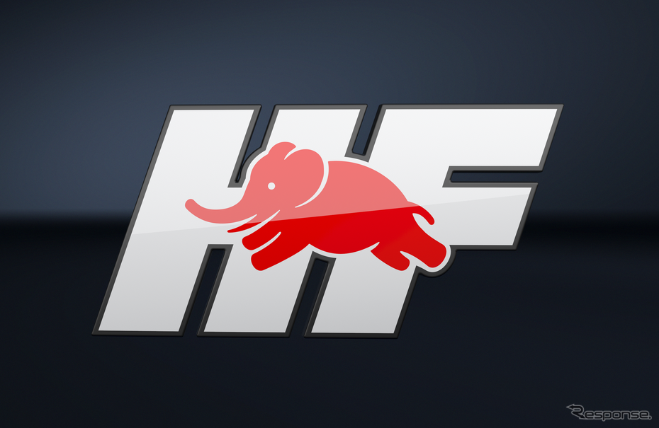 ランチア・イプシロン 新型の「HF」のロゴ