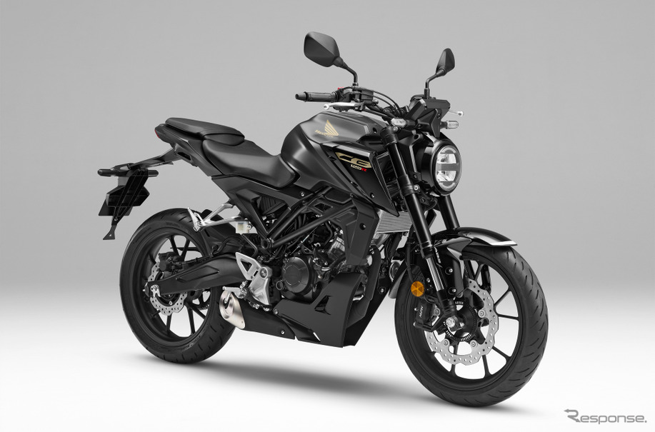 ホンダ CB125R（マットガンパウダーブラックメタリック）