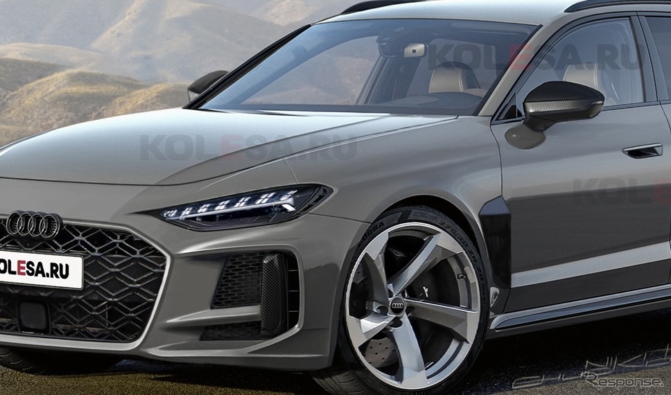 アウディ RS5 アバントの予想CG