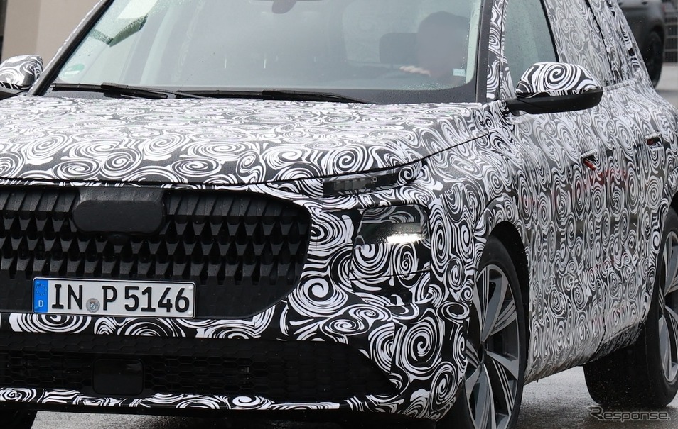 アウディ Q7 次期型プロトタイプ（スクープ写真）