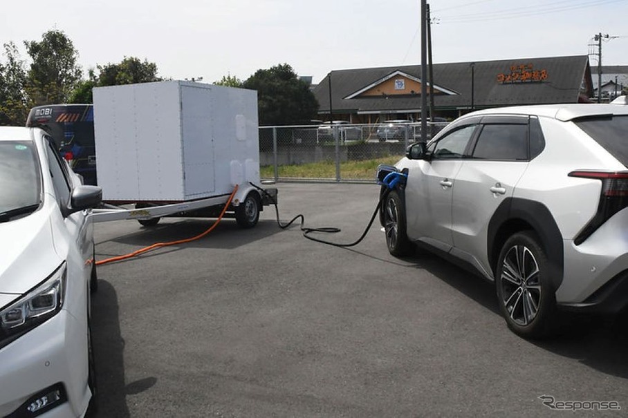 「MESTA V1」（MESTA：MOBILE EV STATION）