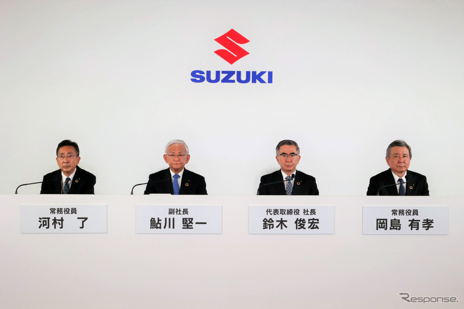 スズキの決算発表