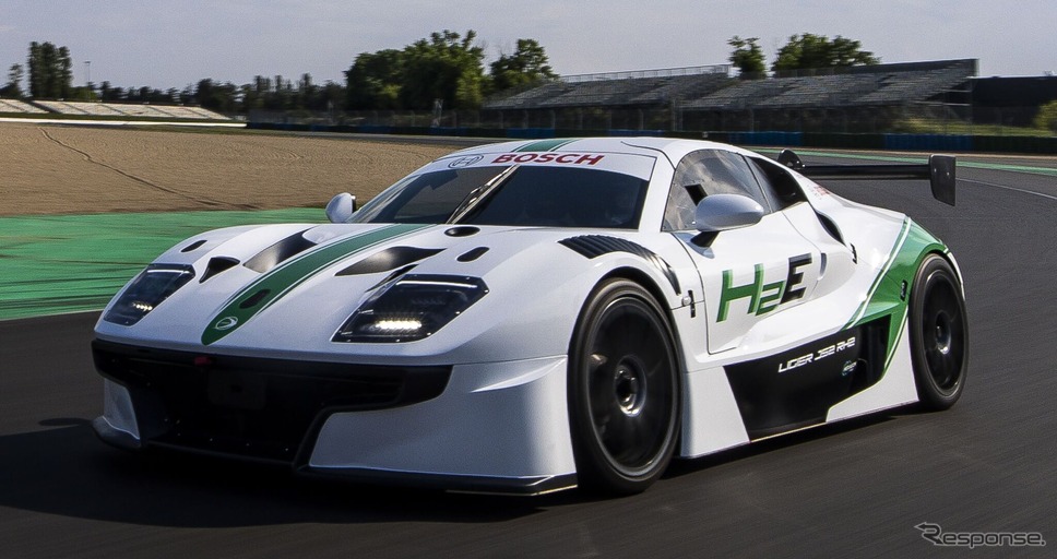 ボッシュの水素エンジン搭載のデモンストレーター車両、リジェ JS2 RH2