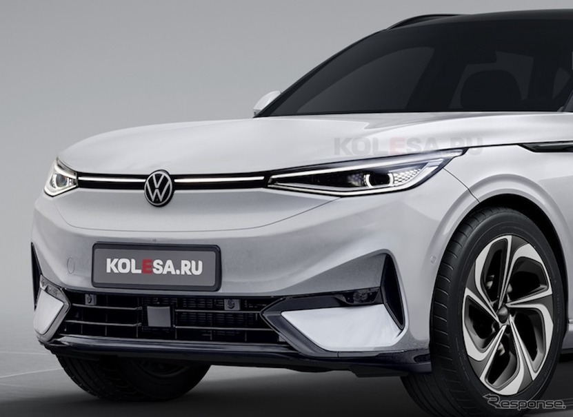 VWとXPENGの共同開発による新型電動SUV（予想CG）