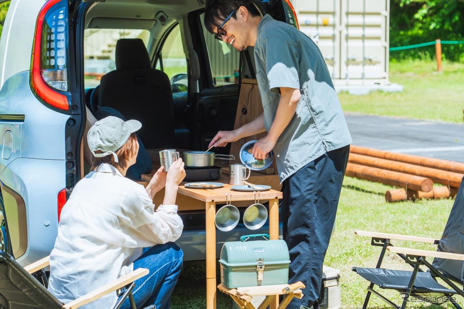 VANLIFE ROOMKIT・アウトドアモード