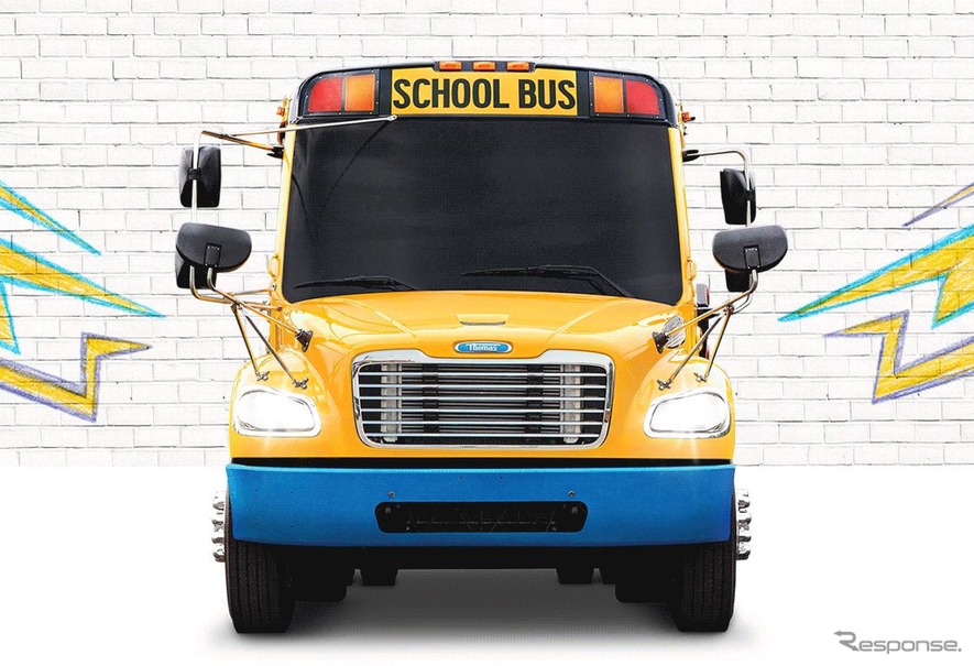 ダイムラー・トラック傘下のThomas Built BusesのEVスクールバス