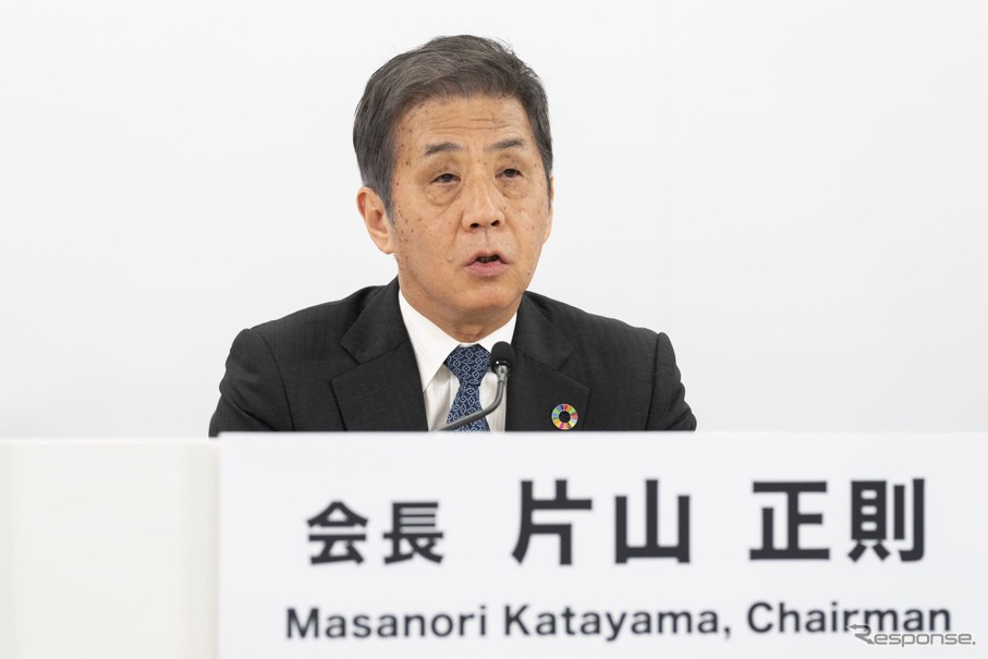 片山正則 自工会会長（いすゞ自動車会長）