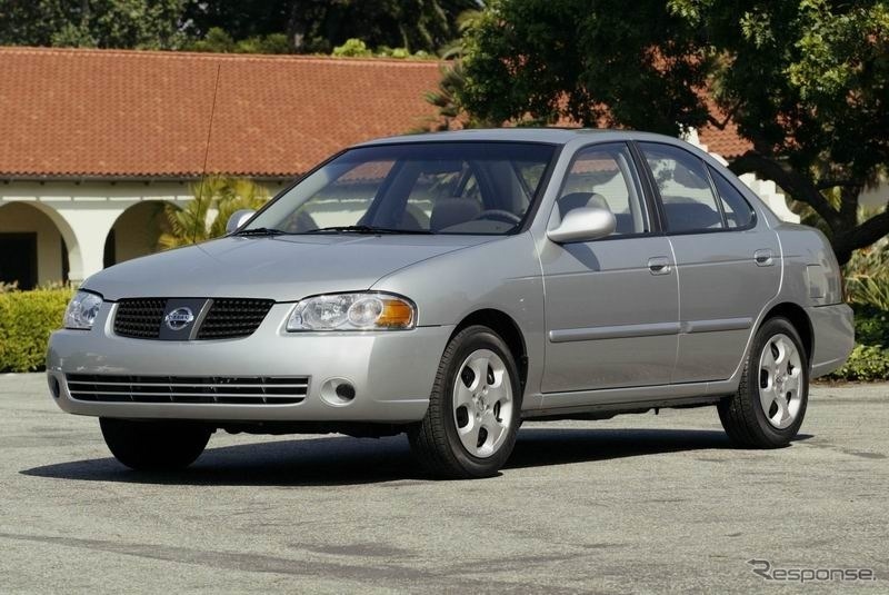 運転禁止が報じられた1車種、日産セントラ2006年型