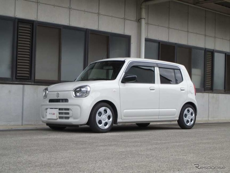 GT FUNTORIDE SPRING アルト用装着例（ダウン量：F -31mm／R -29mm）