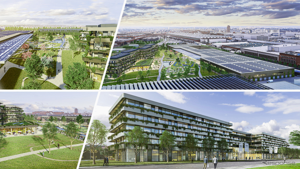 ステランティスの「grEEn-campus」プロジェクトで刷新されるオペルのドイツ・リュッセルスハイム本社