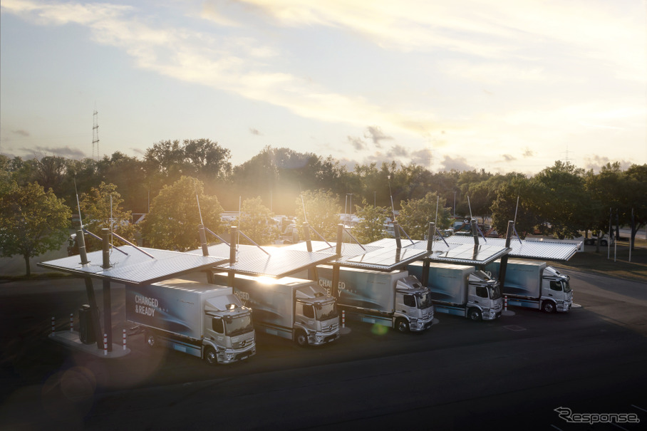 ダイムラートラックの新ブランド「TruckCharge」のイメージ