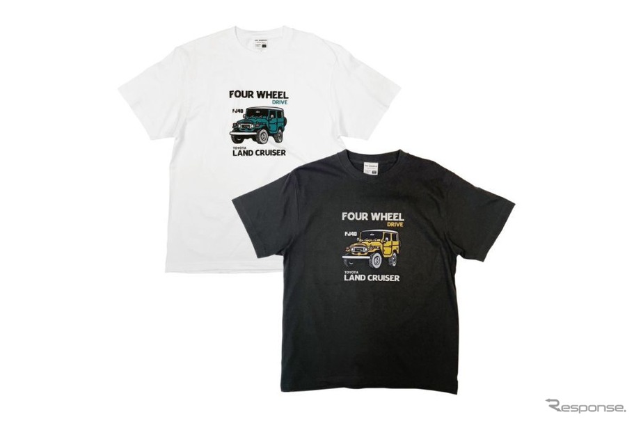 トヨタ・ランドクルーザーFJ40 デザインTシャツ