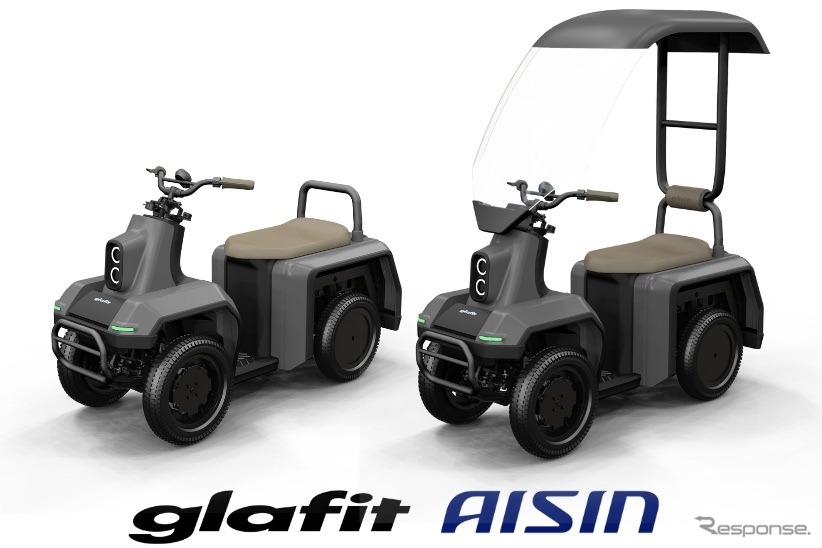 グラフィット四輪型特定小型原動機付自転車プロトタイプ