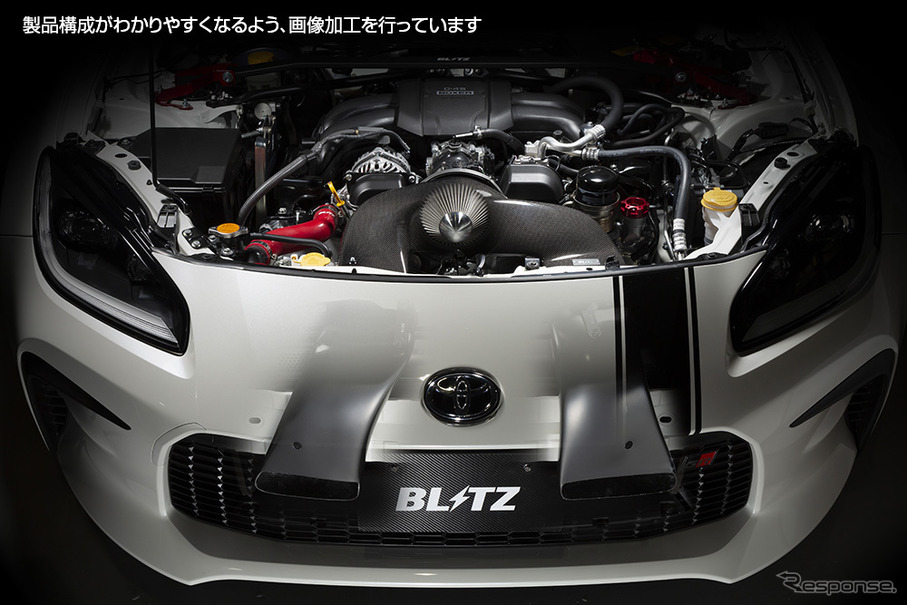 BLITZカーボンインテークシステム［27031］トヨタ・GR86／スバル・BRZ用