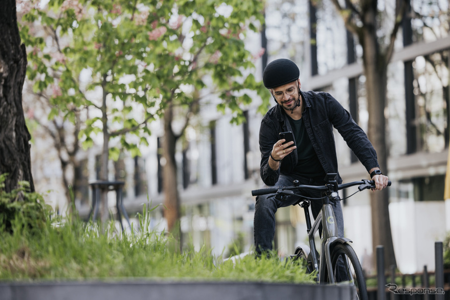 ボッシュが電動アシスト自転車向けアプリに新機能を採用