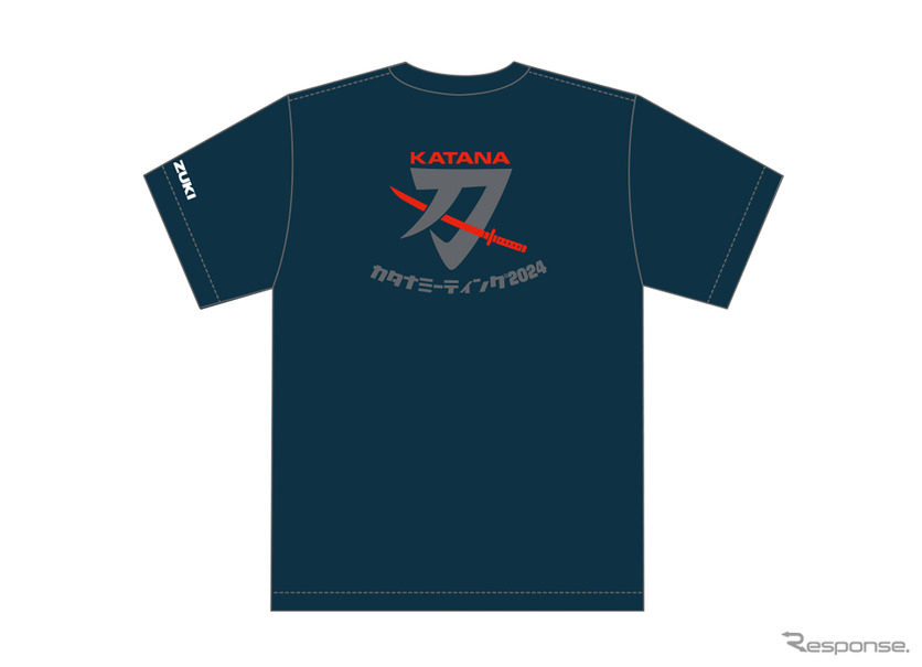 KATANA Meeting 2024 オリジナルTシャツ（M、L、XL、各税込3500円）